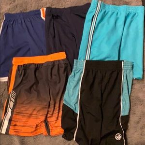 Boys athletic shorts- 5 pairs - Size 10/12